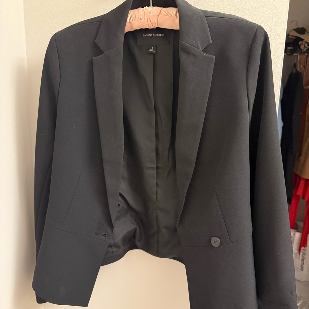 Banana Republic Classic Black Blazer
